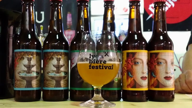 lyon beer festival 2018 glass