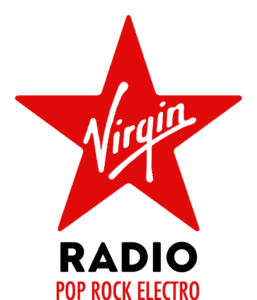 LOGO VIRGIN AVEC CLAIM (NOIR)