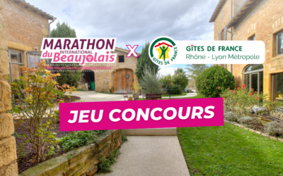 Un jeu-concours avec Gîtes de France Rhône !