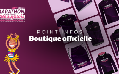 La boutique officielle du Marathon International du Beaujolais